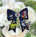 Horror Bow Iron on Patch