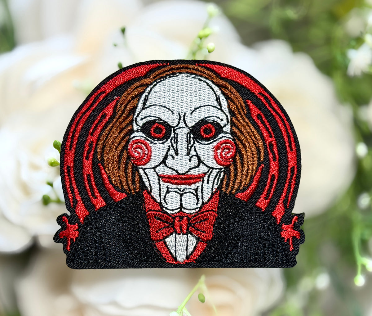 JigSaw Horror Iron on Patch