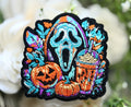 Spooky Ghostface Iron on Patch