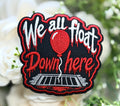 We All Float Iron on Patch