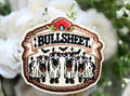 Bull Sheet Iron on Patch