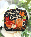 Apple Cider Club Iron on Patch