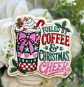 Fueled by Coffee Iron on Patch