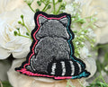 Raccoon Iron on Patch