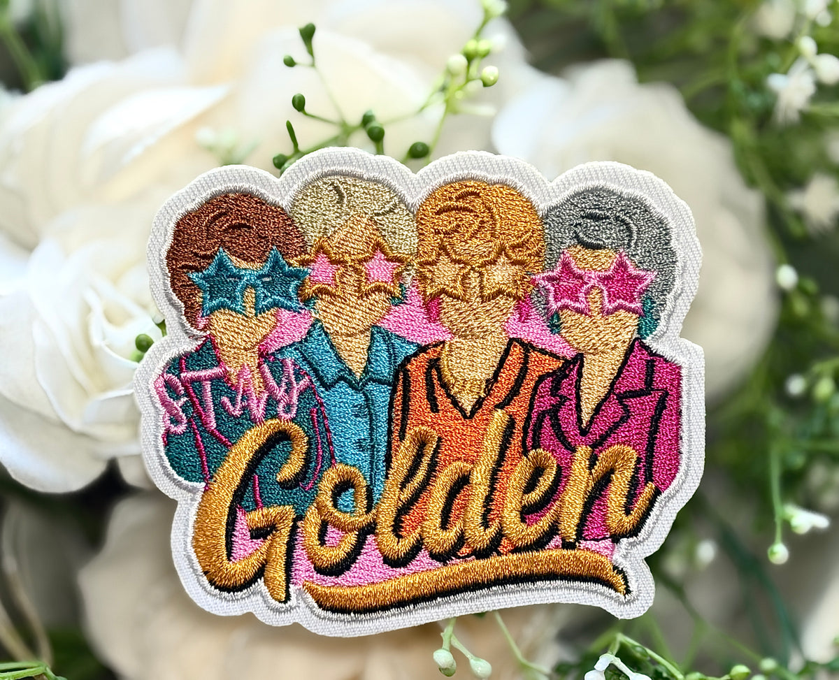 Golden Girls Iron on Patch