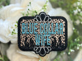 Blue Collar Wife Iron on Patch