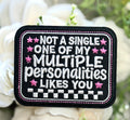 Personalities Iron on Patch