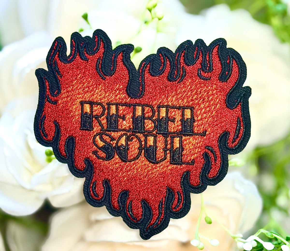 Rebel Soul Iron on Patch