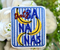BA NA NAS Iron on Patch