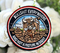 Bullsh*t Everywhere Iron on Patch