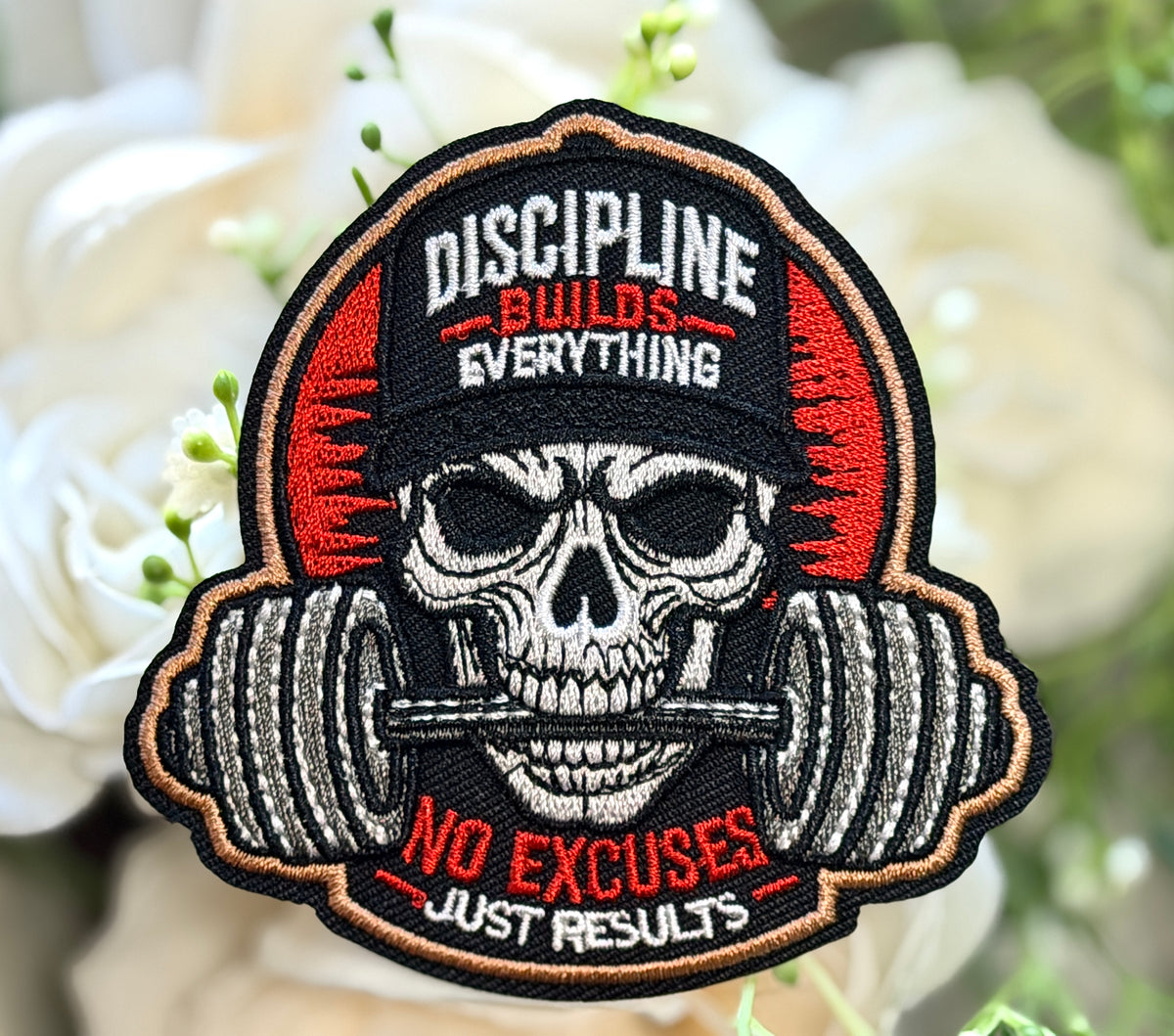 Discipline Builds Everything Iron on Patch