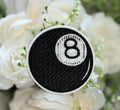 Classic 8 Ball Iron on Patch