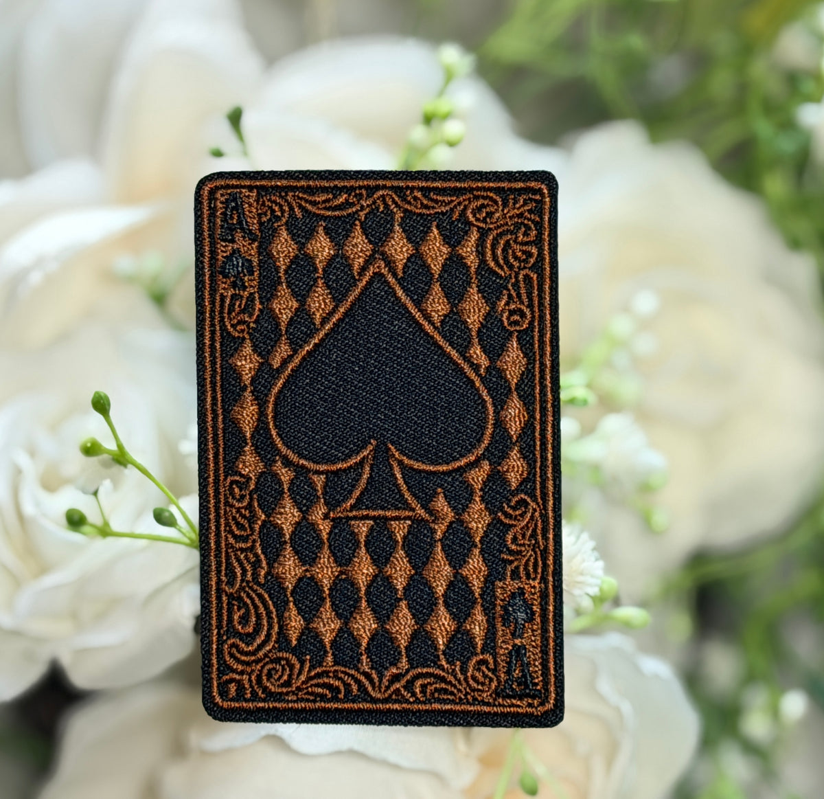 Ace of Spades Iron on Patch