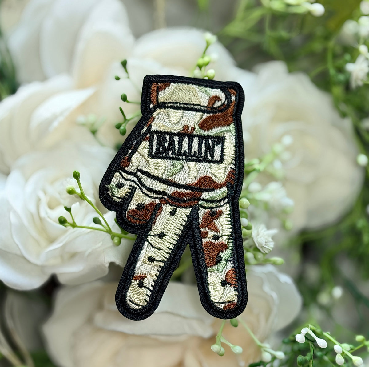 Baseball Glove Iron on Patch