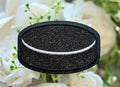 Hockey Puck Iron on Patch