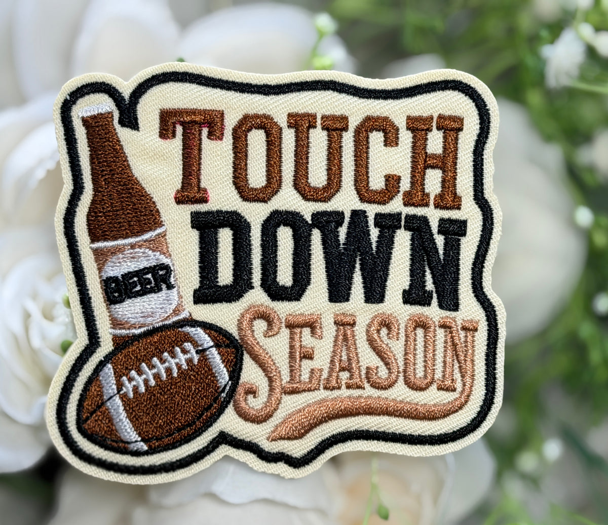 Touch Down Season Iron on Patch