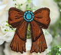 Fringe Western Bow Iron on Patch
