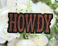 Howdy Iron on Patch