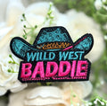 Wild West Baddie Iron on Patch