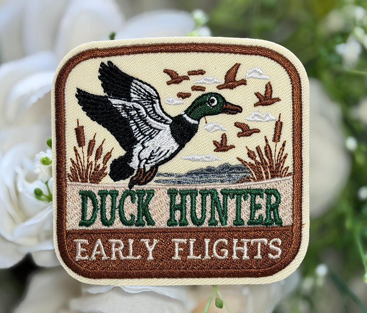 Duck Hunter Early Flights Iron on Patch