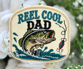 Reel Cool Dad Iron on Patch