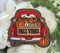 Fall Vibes Truck Iron on Patch