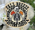 Fall Breeze Autumn Leaves Iron on Patch