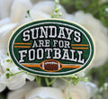 Sundays Are for Football Iron on Patch