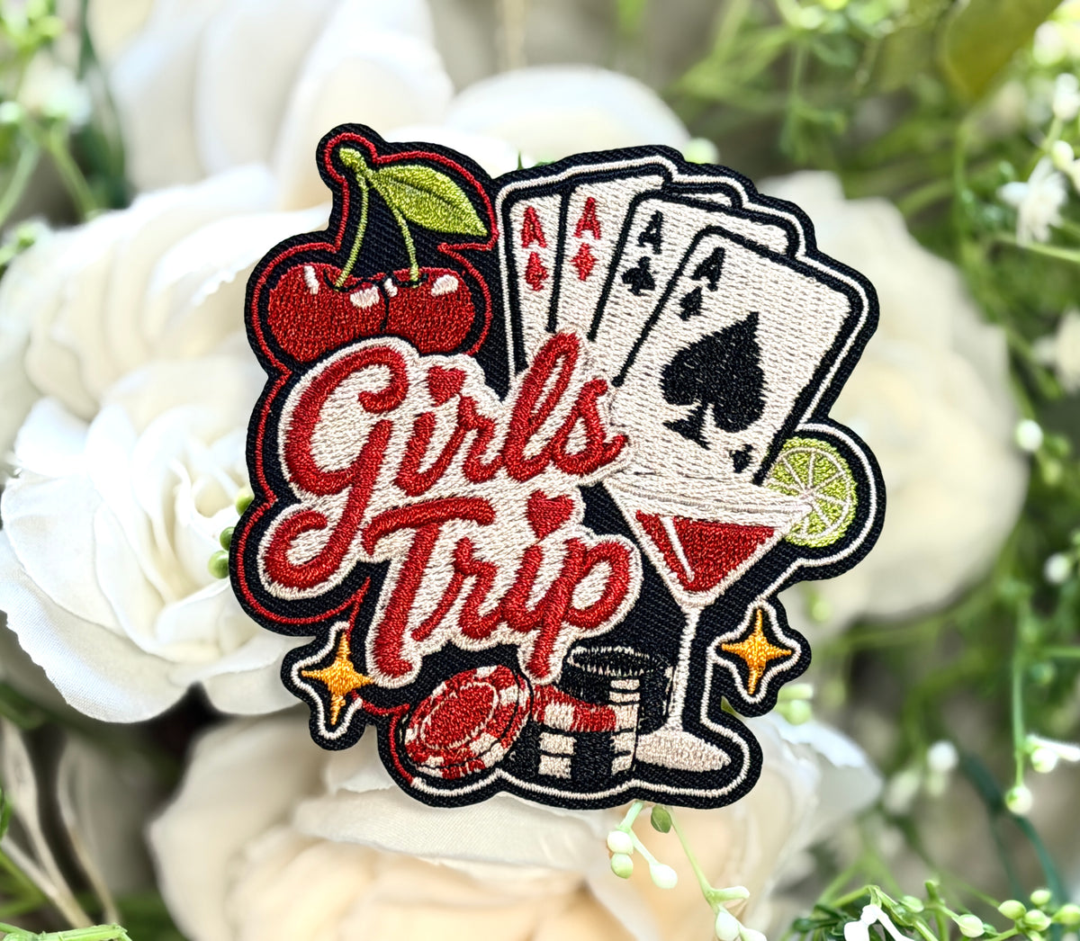 Girls Trip Iron on Patch
