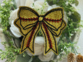 BIG Softball Bow Iron on Patch