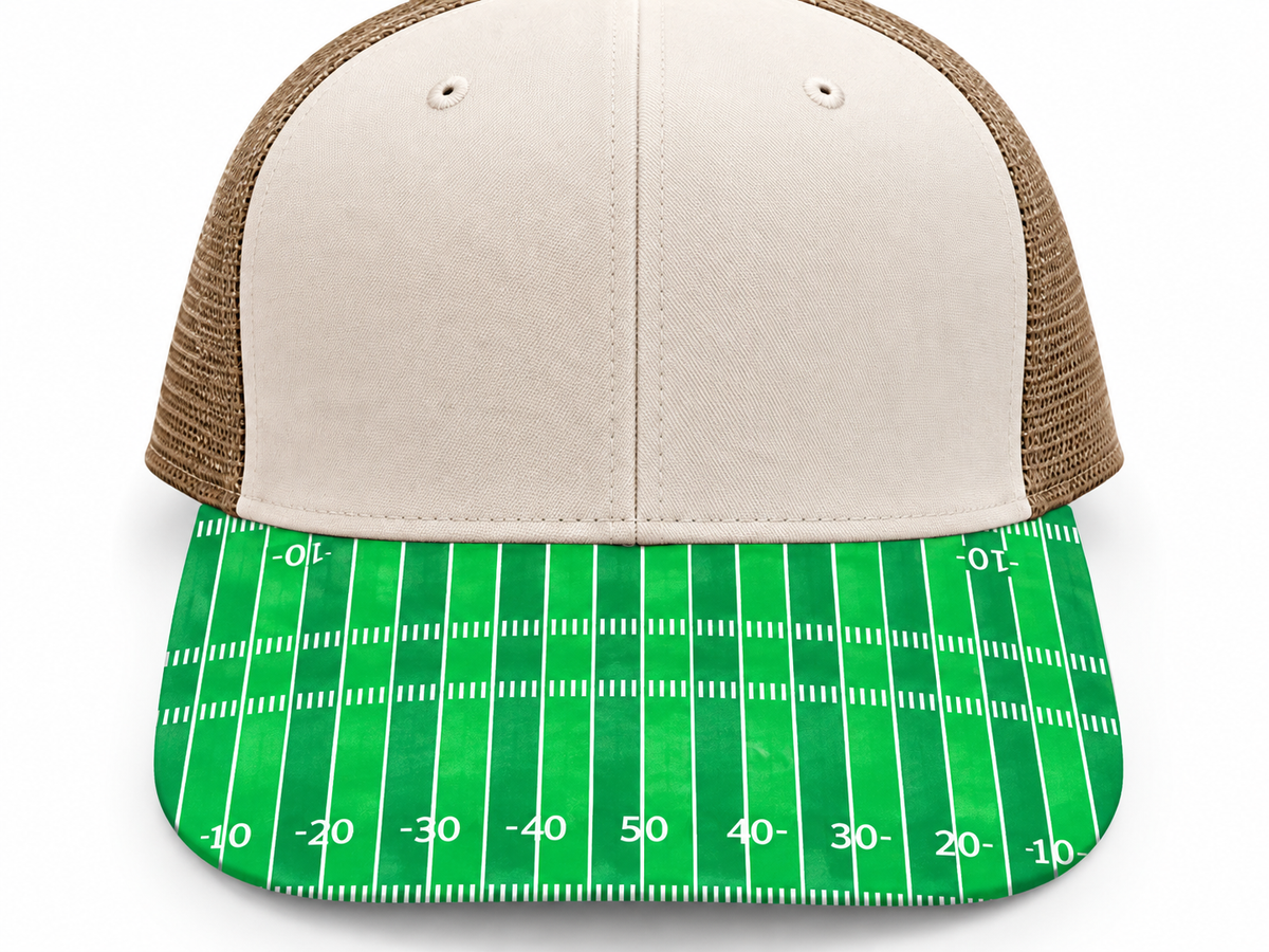 Football Field Brim Transfer Sheet