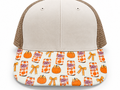 DP, Pumpkin, Bow, Fall Brim Transfer Sheet