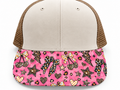 Pink & Leopard Cherry Brim Transfer Sheet