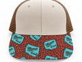 Leopard Print Mama Tired Brim Transfer Sheet