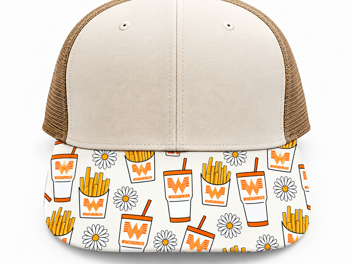 WB Fries and Drink Brim Transfer Sheet