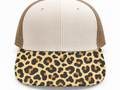 Leopard Print Brim Transfer Sheet