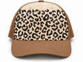 Black Glitter Leopard Front Panel Transfer Sheet