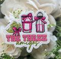 The 3 Amigos Pink and Green