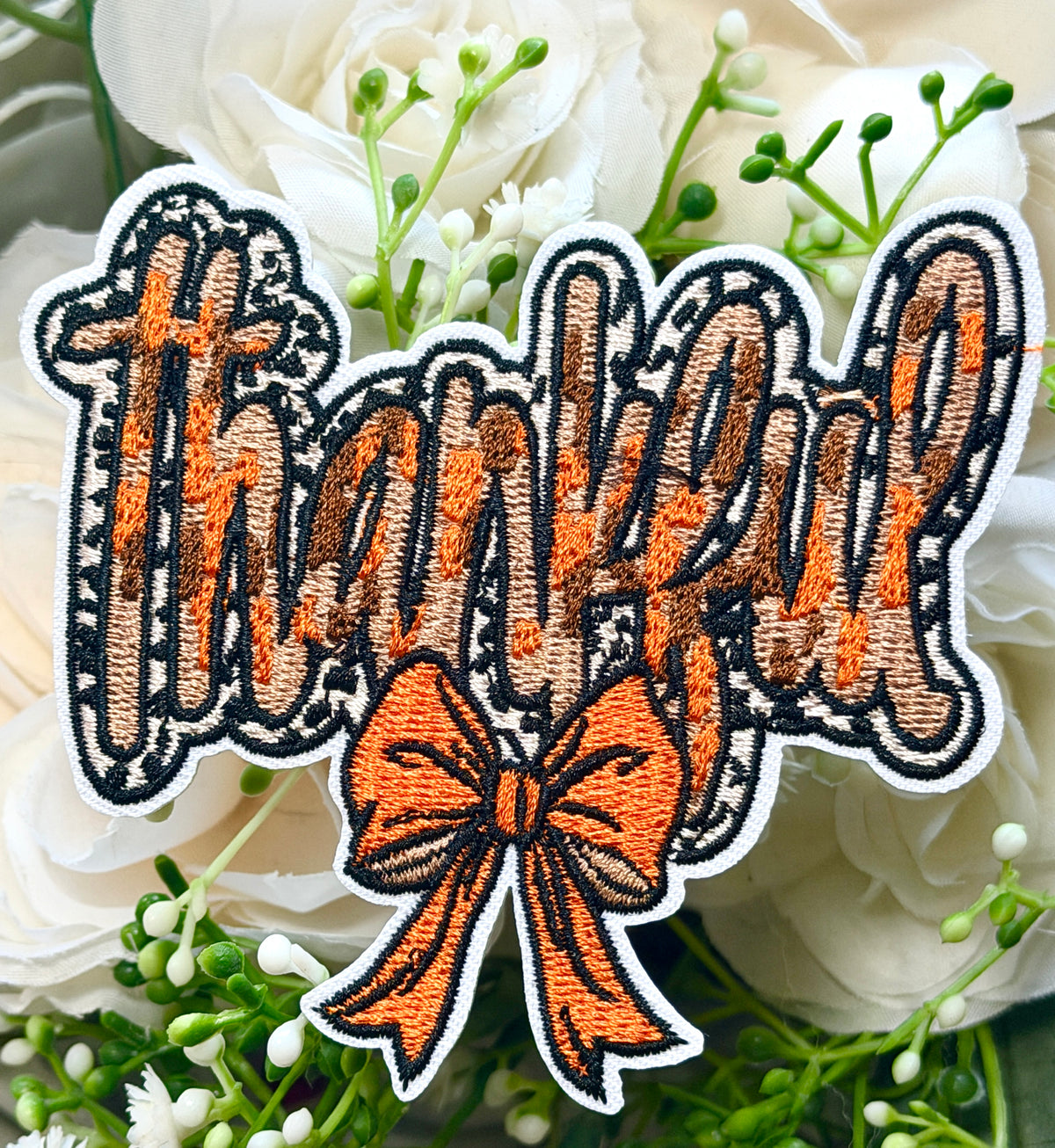 Fall Orange Thankful