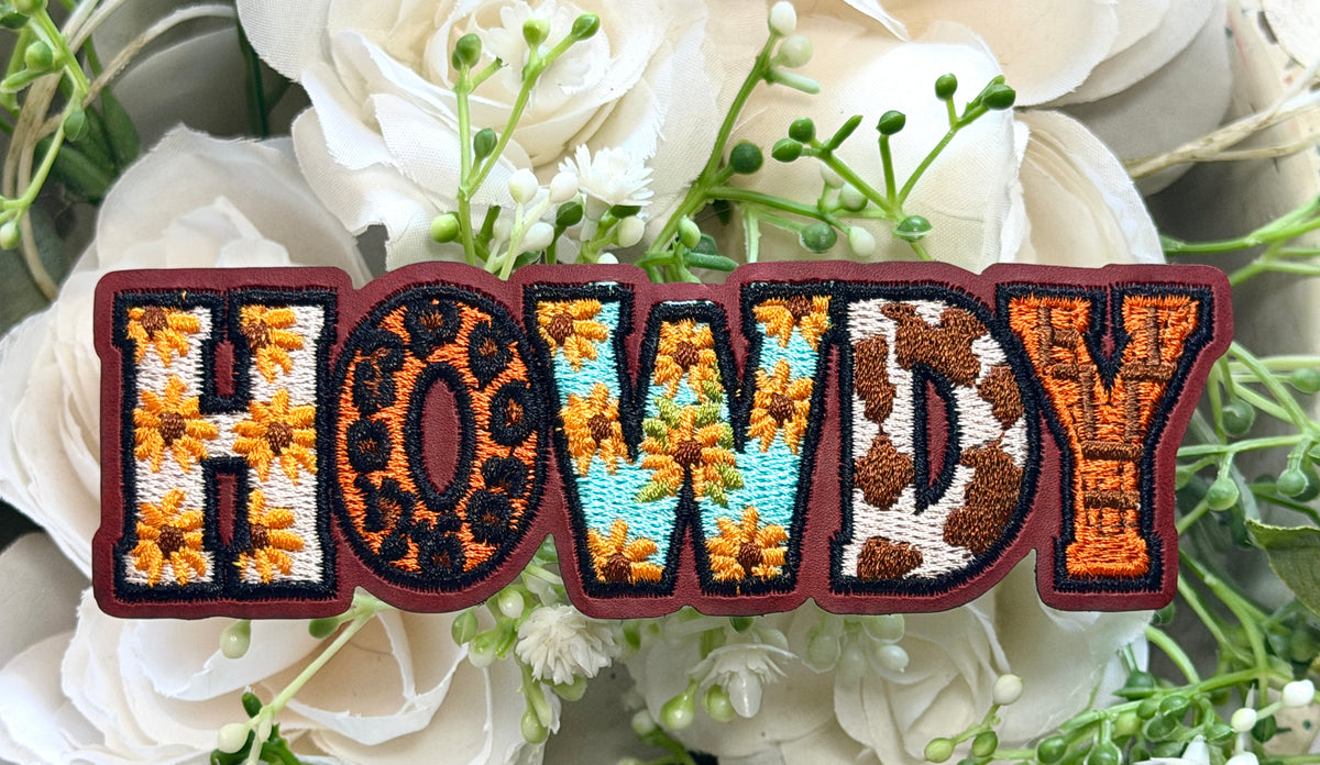 Leather Colorful Howdy