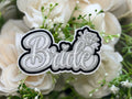 White and Black Bride